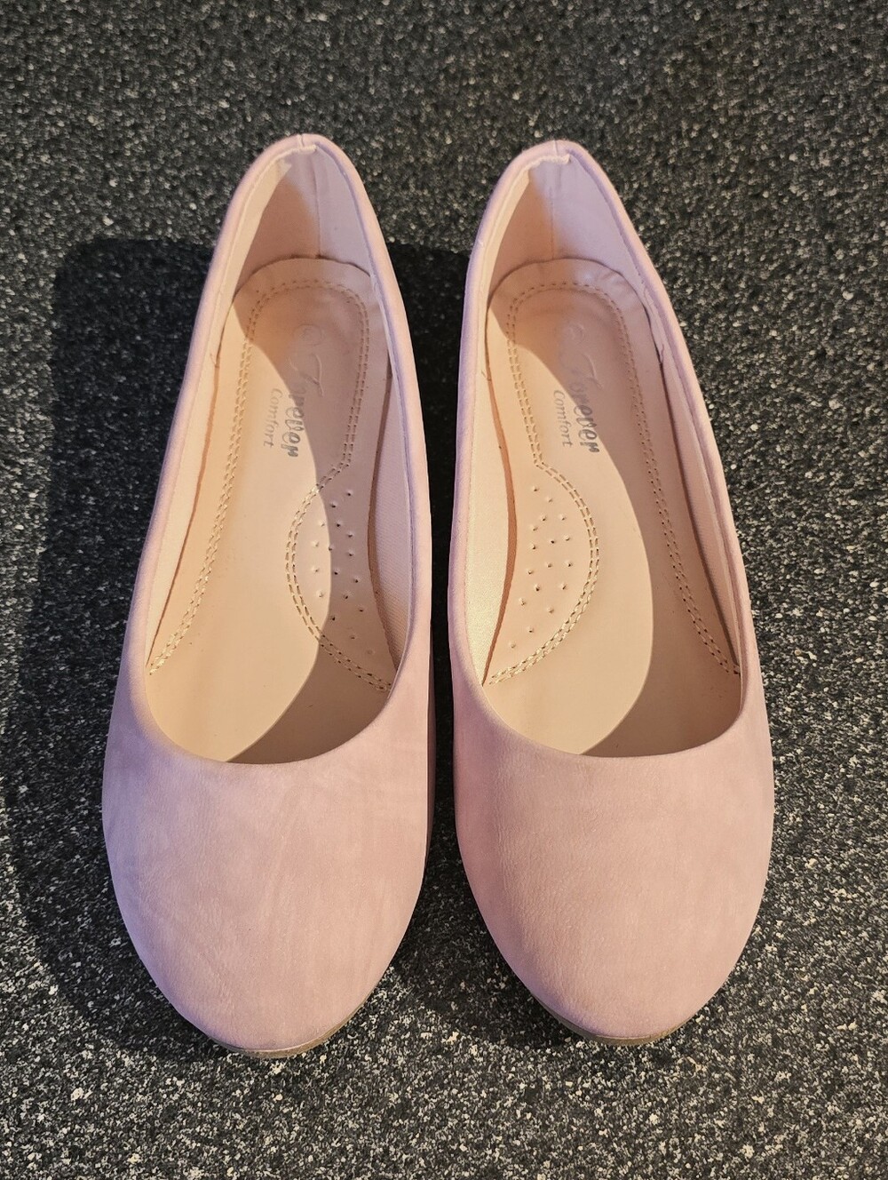 Forever Comfort Womens Soft Velvety Cushion Soles Size 8